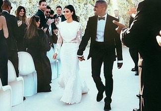Свадебная фотосъемка запрещена! Свадьба Ким Кардашьян.