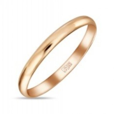 Обручальное кольцо R01-R-040-200-М13349 - Ювелирный бренд Московский ювелирный завод